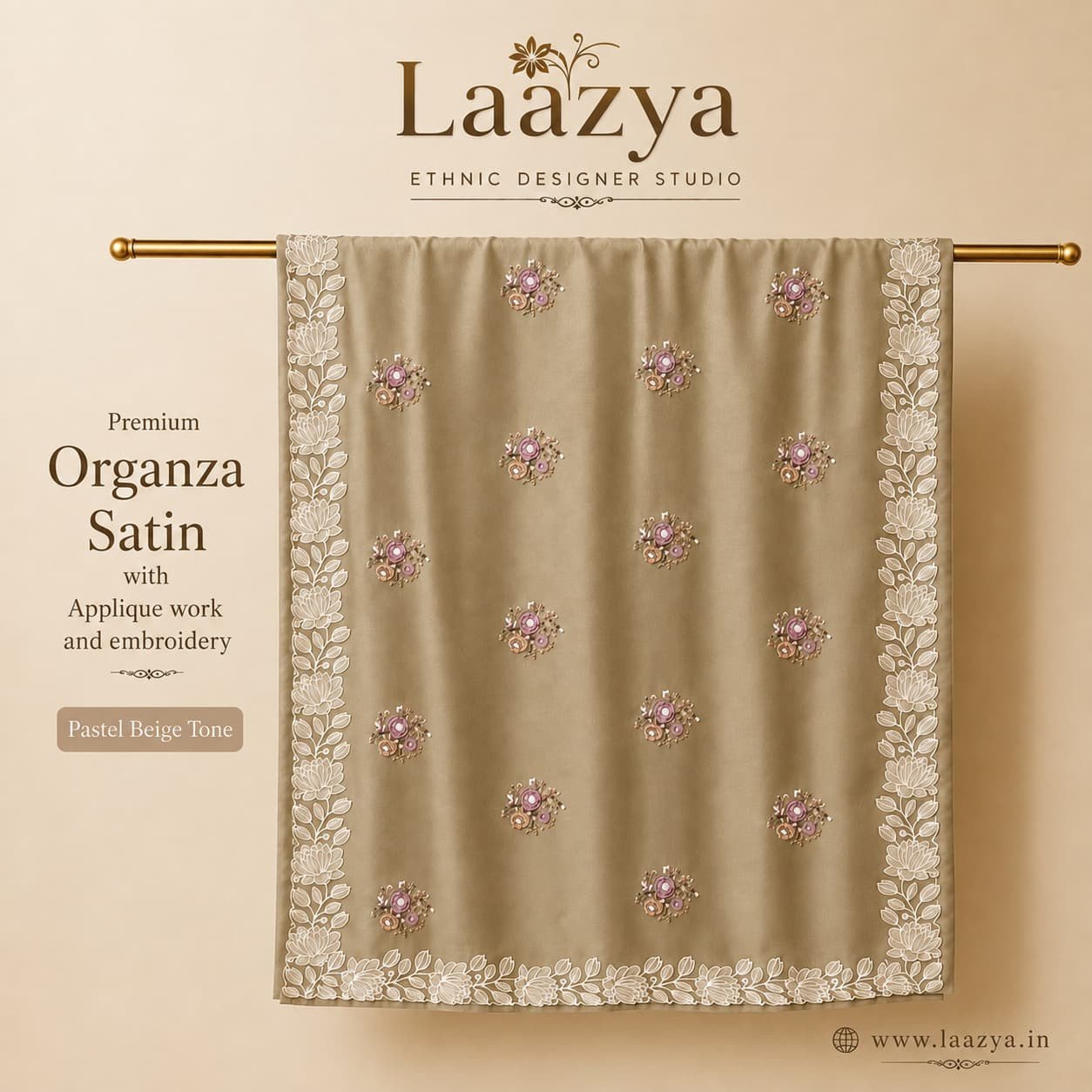 Premium Organza Satin Saree